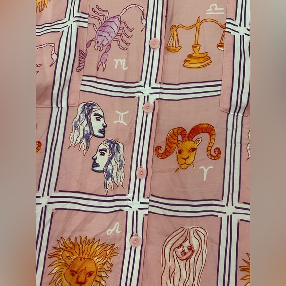 Corey Lynn Calter Pink and Orange Blouse - Picture 8 of 8